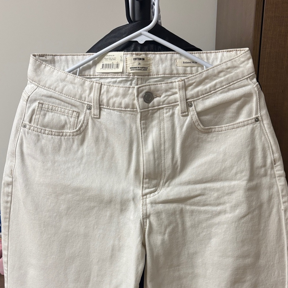 Cotton On Women's Relaxed Wide Leg Jeans
